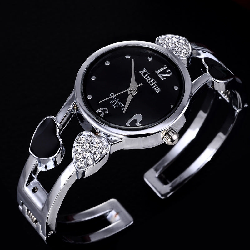 Women's set diamond British watches - Outfit Emporium