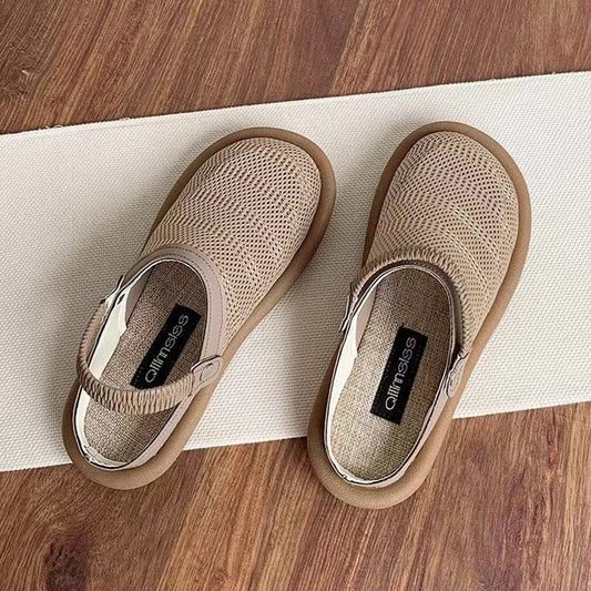 Breathable Mesh Slip-on Hole Shoes - Outfit Emporium