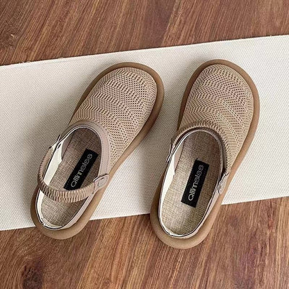 Breathable Mesh Slip-on Hole Shoes - Outfit Emporium