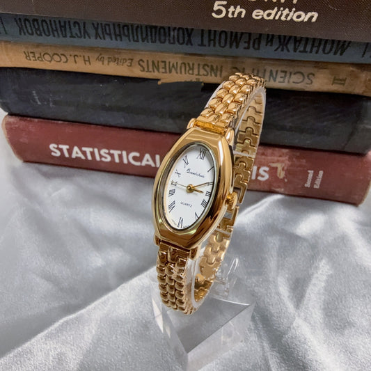 Backflow Gold-plated Quartz Watch