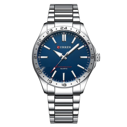 Carryan Men's Steel Belt Quartz Watch