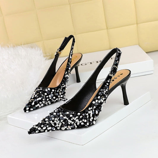 Women's Shallow Mouth Pointed-toe Hollowed - Outfit Emporium
