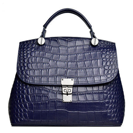 Women's First Layer Cattlehide Leather Fashion Handbag - Outfit Emporium