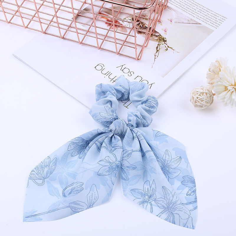 Women's Hair Knot Knotted Big Bow Hair Rope