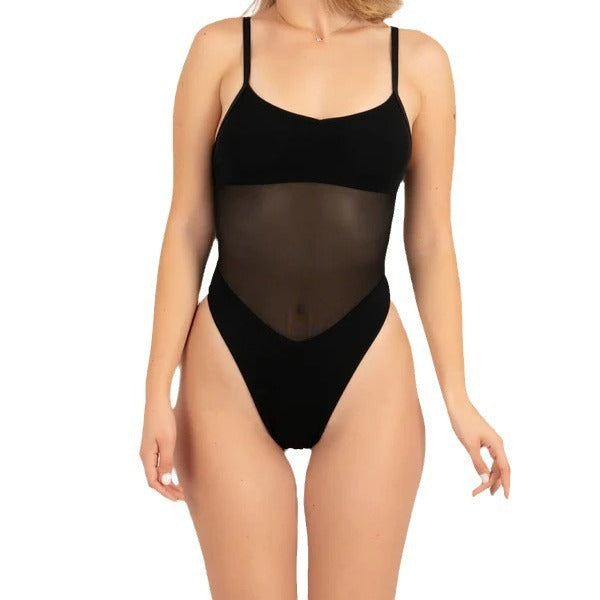 Women's Transparent One-piece Swimsuit - Outfit Emporium
