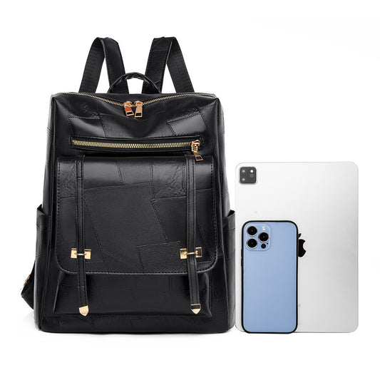 Women's Backpack Leather Dual-use