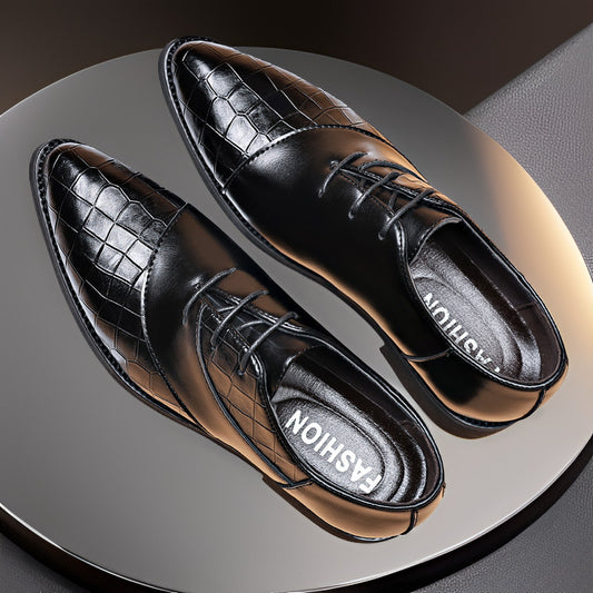 Business Formal Men's Leather Shoes - Outfit Emporium