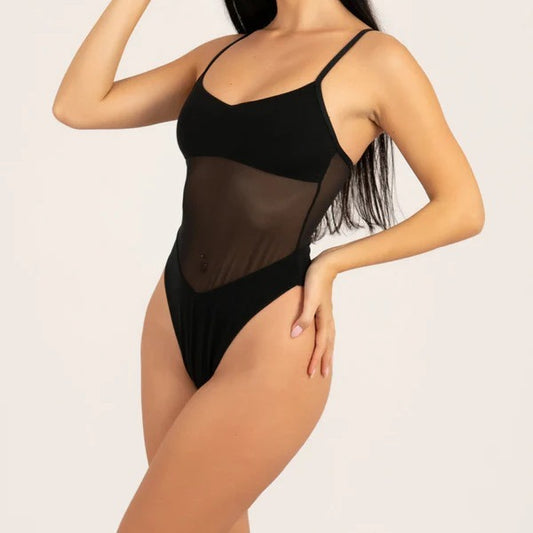 Women's Transparent One-piece Swimsuit - Outfit Emporium