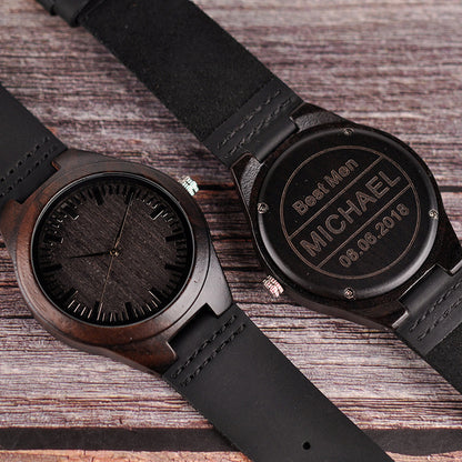 Wood Men's Quartz Watches - Outfit Emporium