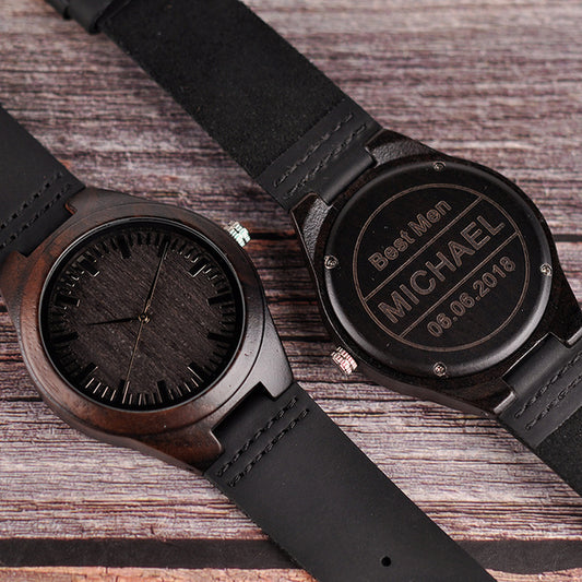 Wood Men's Quartz Watches - Outfit Emporium