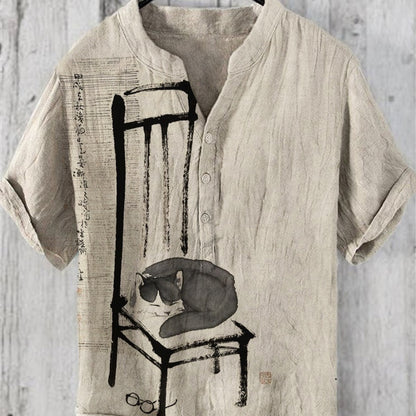 3D Digital Animal Style Short Sleeve Shirt