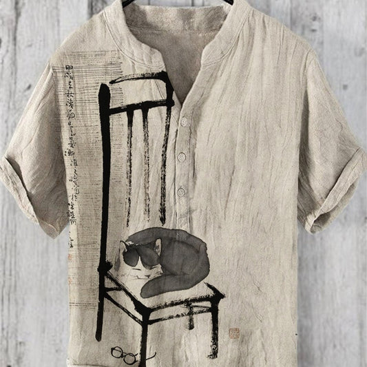 3D Digital Animal Style Short Sleeve Shirt