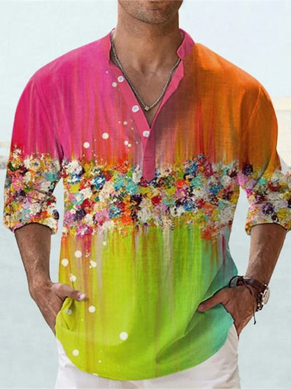 Digital Thermal Transfer Short Sleeve Shirt for men - Outfit Emporium