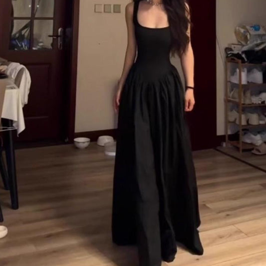 Women's Slim Fit Waist Pear-shaped Figure Dress - Outfit Emporium