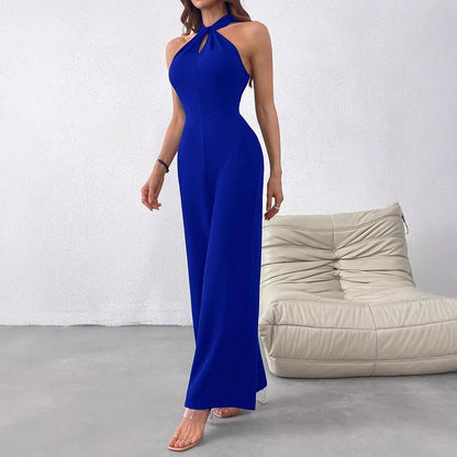 Women's Slim Fit Temperament Waist-controlled Jumpsuit - Outfit Emporium