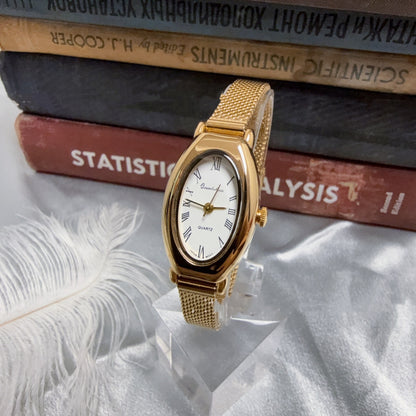 Backflow Gold-plated Quartz Watch