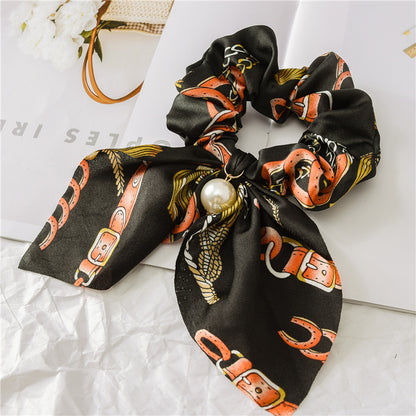 Women's Hair Knot Knotted Big Bow Hair Rope