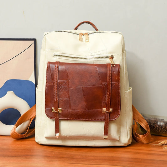 Women's Backpack Leather Dual-use