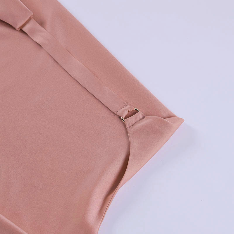 V Neck Backless Mini Sleeveless Party Dress - Outfit Emporium