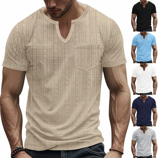 Men's Artificial Linen Bamboo Loose Casual - Outfit Emporium