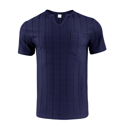 Men's Artificial Linen Bamboo Loose Casual - Outfit Emporium