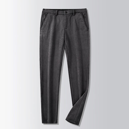 British Retro Middle-aged And Elderly Striped Pants