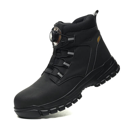 Men Indestructible Steel Toe Work Boots - Outfit Emporium