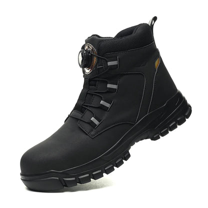 Men Indestructible Steel Toe Work Boots - Outfit Emporium