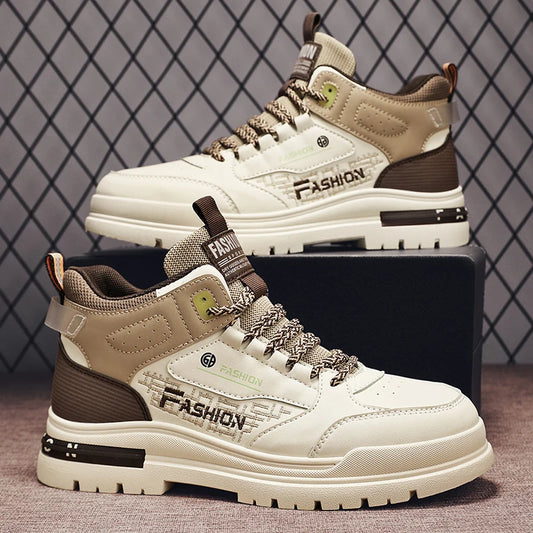 Men Vulcanized Outdoor Soft Sole Sneakers - Outfit Emporium