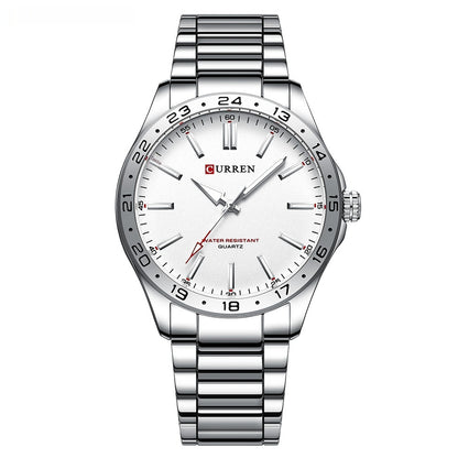 Carryan Men's Steel Belt Quartz Watch