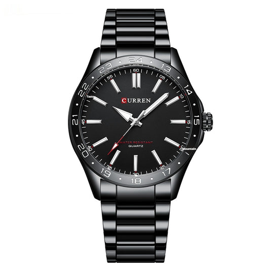 Carryan Men's Steel Belt Quartz Watch