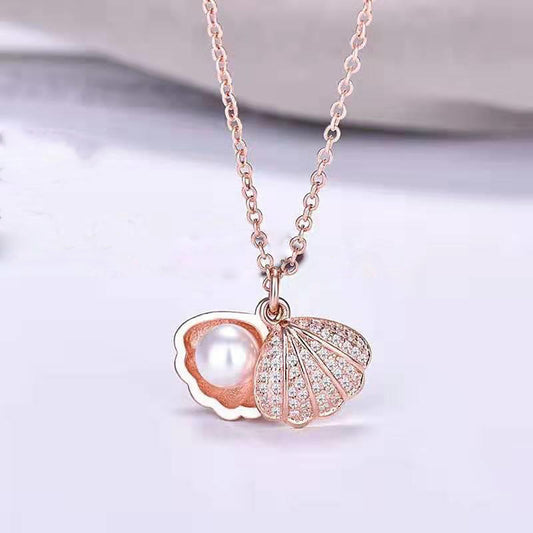 Women's Fashion Ocean Series Shell Shape Necklace