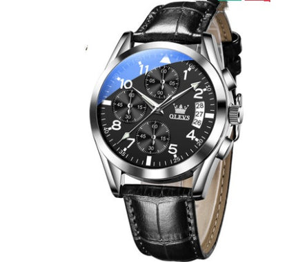 OLEVS Luxury Waterproof Luminous Quartz Watch - Outfit Emporium
